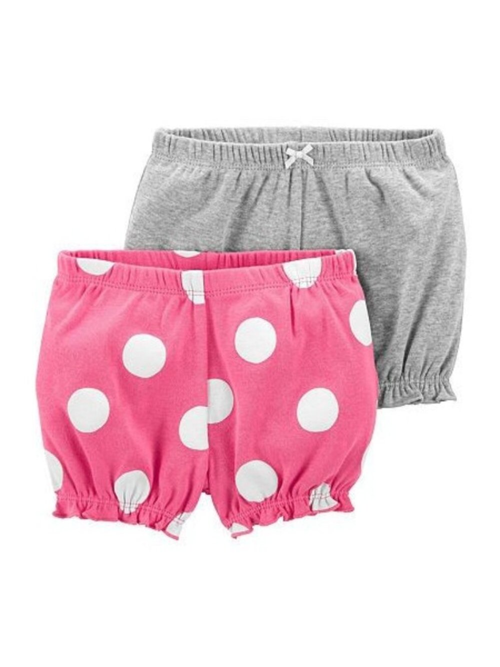 Carters Baby Girl 2 pack Set Newborn Bubble Shorts